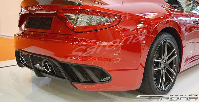 Custom Maserati Gran Turismo  Coupe & Convertible Rear Bumper (2008 - 2018) - $1975.00 (Part #MR-002-RB)